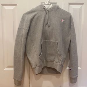 women’s gray champion hoodie